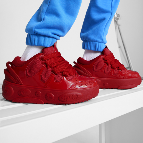 La Francé Amour Sneakers Youth, For All Time Red, large-MEX