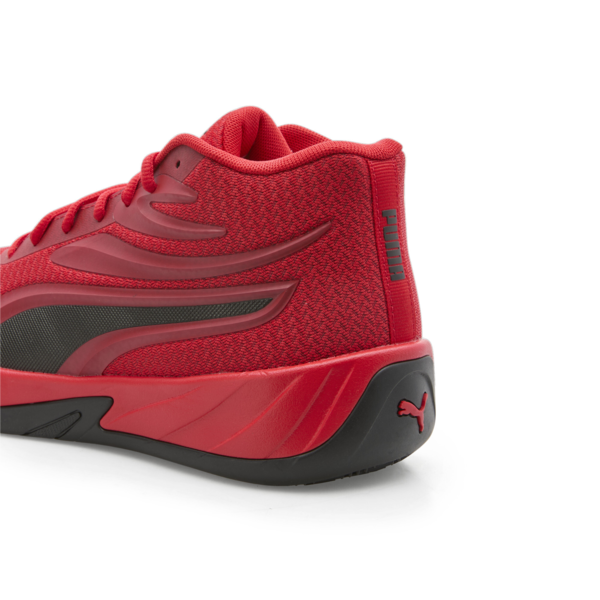 Zapatillas de basketball Court Pro unisex, For All Time Red-PUMA Black, large-ARG