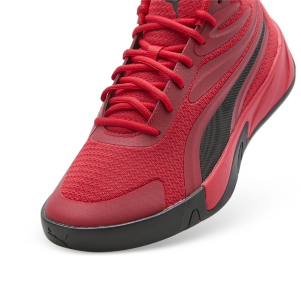 Zapatillas de basketball Court Pro unisex, For All Time Red-PUMA Black, large-ARG