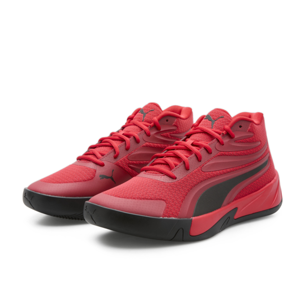 Zapatillas de basketball Court Pro unisex, For All Time Red-PUMA Black, large-ARG