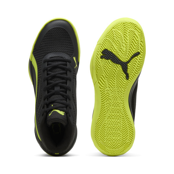 Lime green and black basketball shoes on sale
