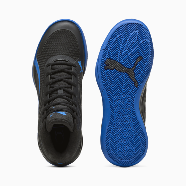 Court Pro Basketball Shoes Unisex, PUMA Black-PUMA Team Royal, large-ZAF