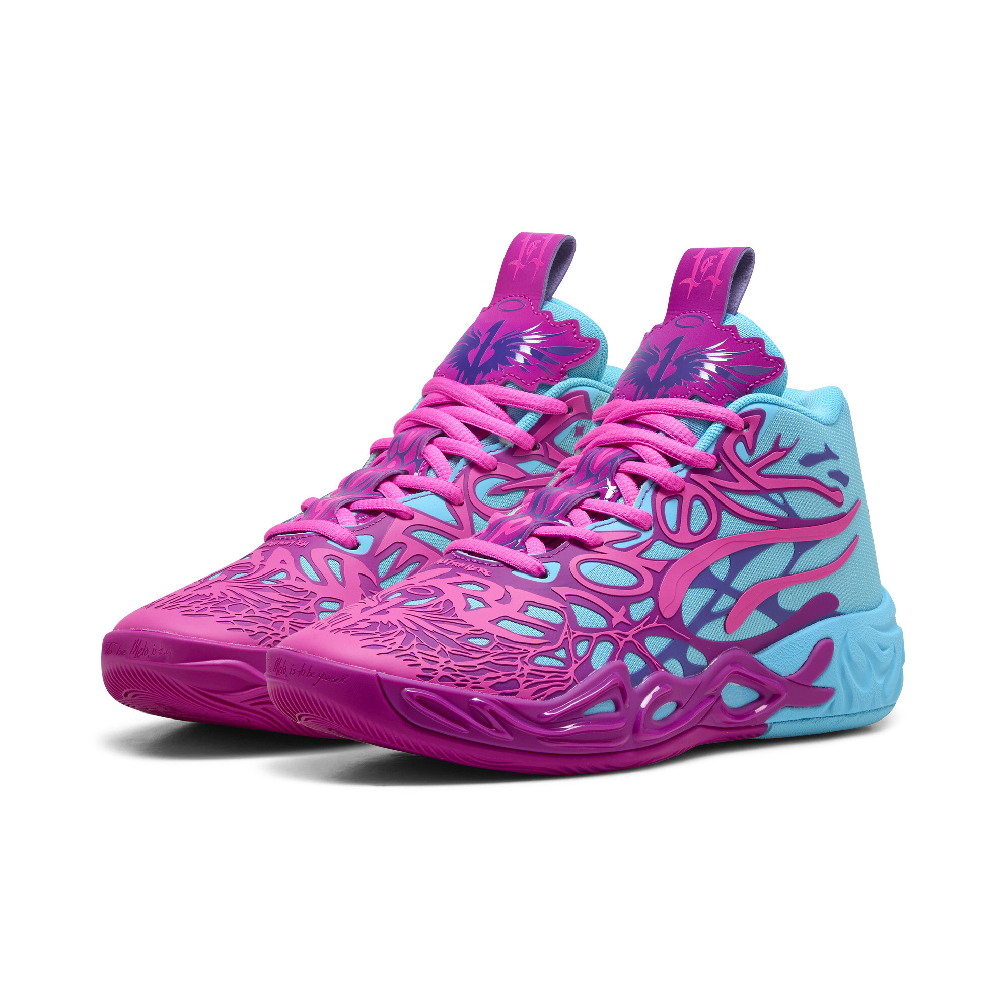 Puma MB.04 Iridescent Hornets Basketball Shoes Youth, Pink, Size 37.5, Shoes