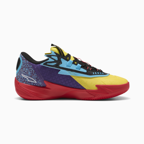 Scoot Zeros II Caution Basketball Shoes Unisex, Rickie Orange-Speed Yellow, large-ZAF