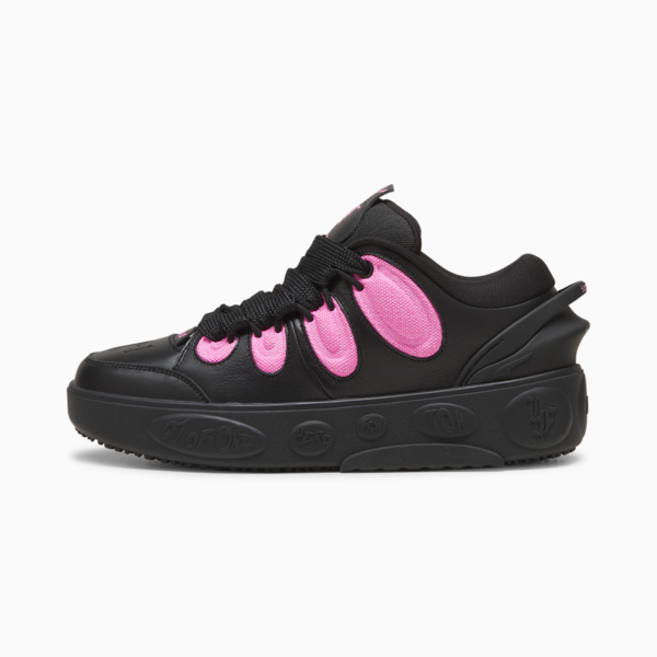 Tenis de basquetbol LaFrancé Untouchable, PUMA Black-Glowing Pink, large-MEX