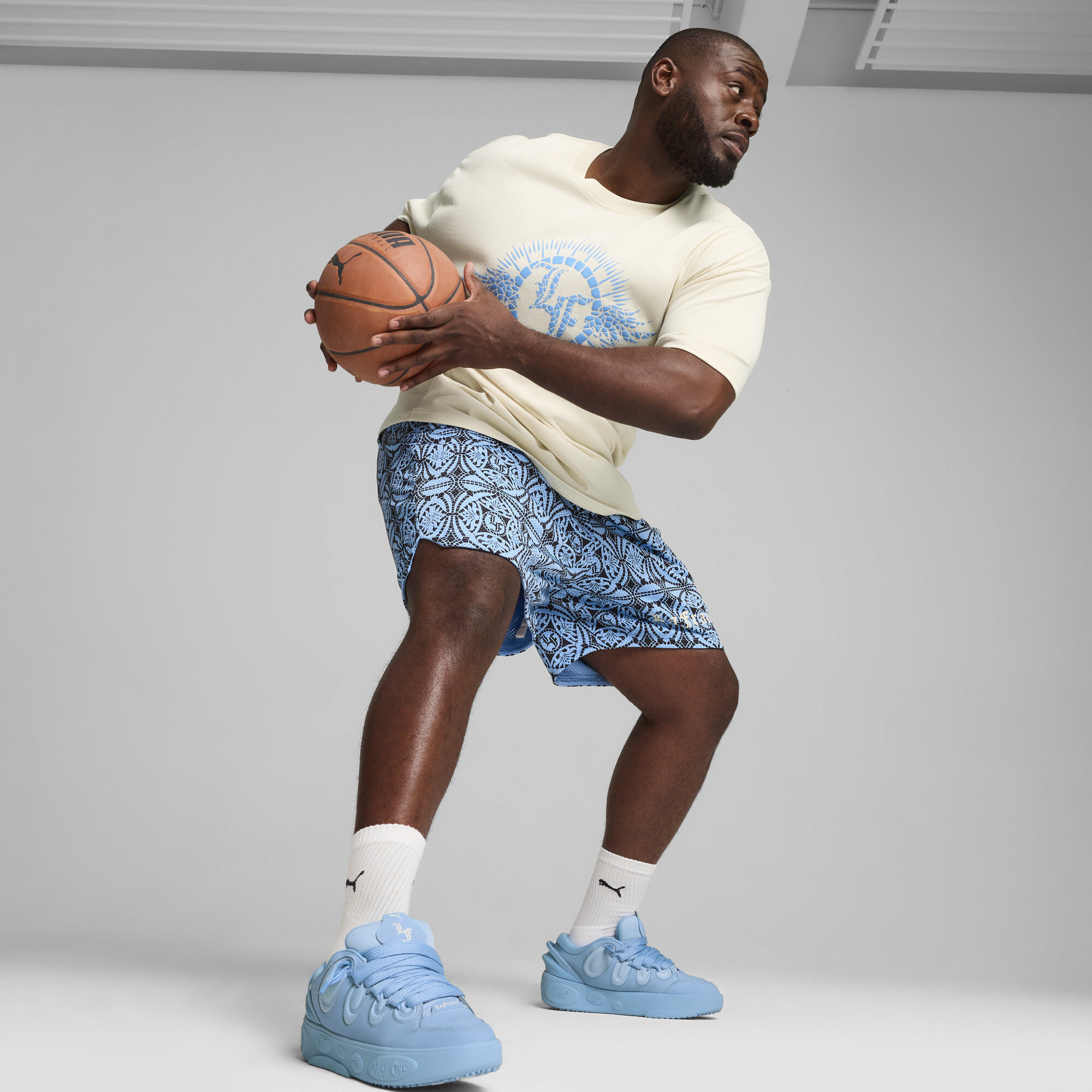 PUMA LaFrancÃ© 1 van 1 Sneakers uniseks, Blauw, Maat 39 thumbnail 7