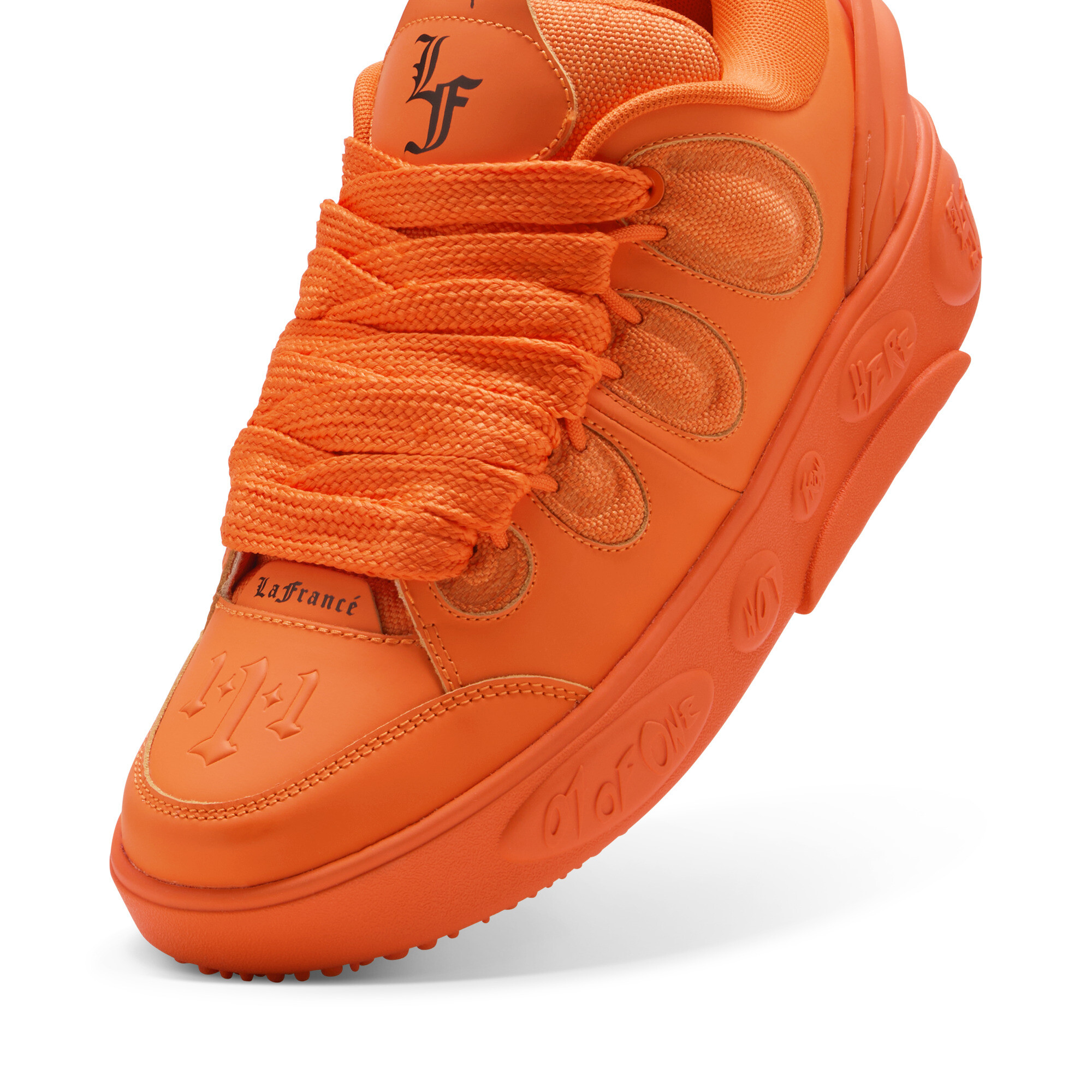 PUMA LaFrancé Gifted Sneakers Unisex In Orange, Size EU 41