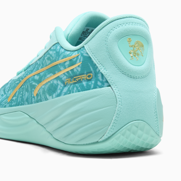 All-Pro NITRO™ Mexico Basketball Shoes Unisex, Aquatic-Sparkling Green, large-MEX