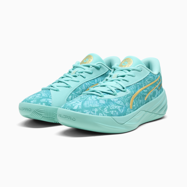 All-Pro NITRO™ Mexico Basketball Shoes Unisex, Aquatic-Sparkling Green, large-MEX