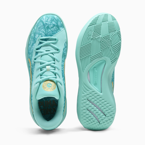 All-Pro NITRO™ Mexico Basketball Shoes Unisex, Aquatic-Sparkling Green, large-MEX