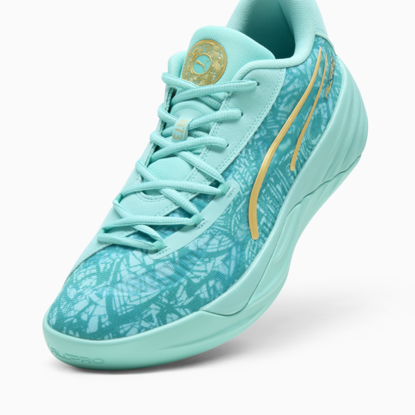 All-Pro NITRO™ Mexico Basketball Shoes Unisex, Aquatic-Sparkling Green, large-MEX