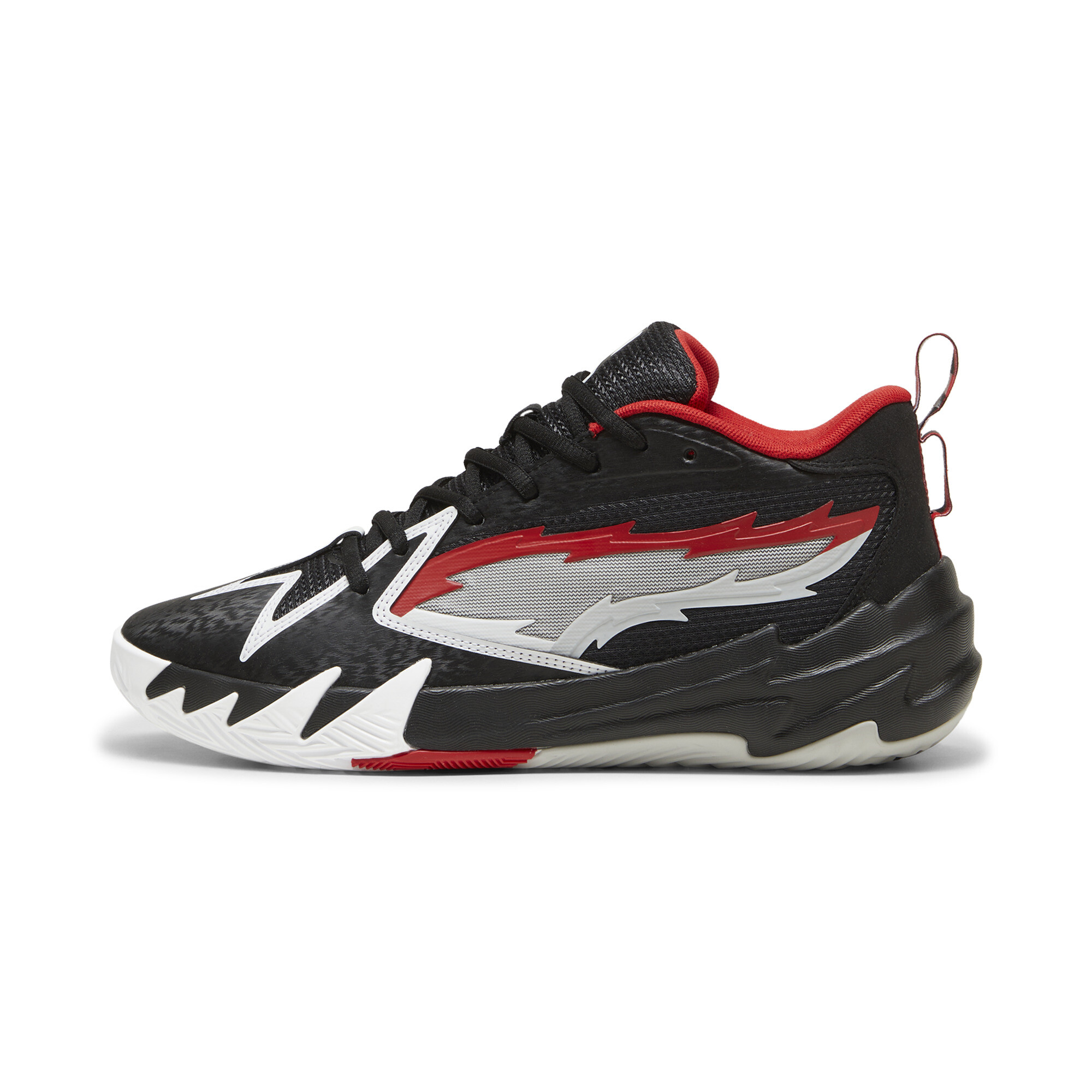 Puma Scoot Zeros O.D.D. City Basketballschuhe | Mit Plain | Black/Red | Größe: 44.5