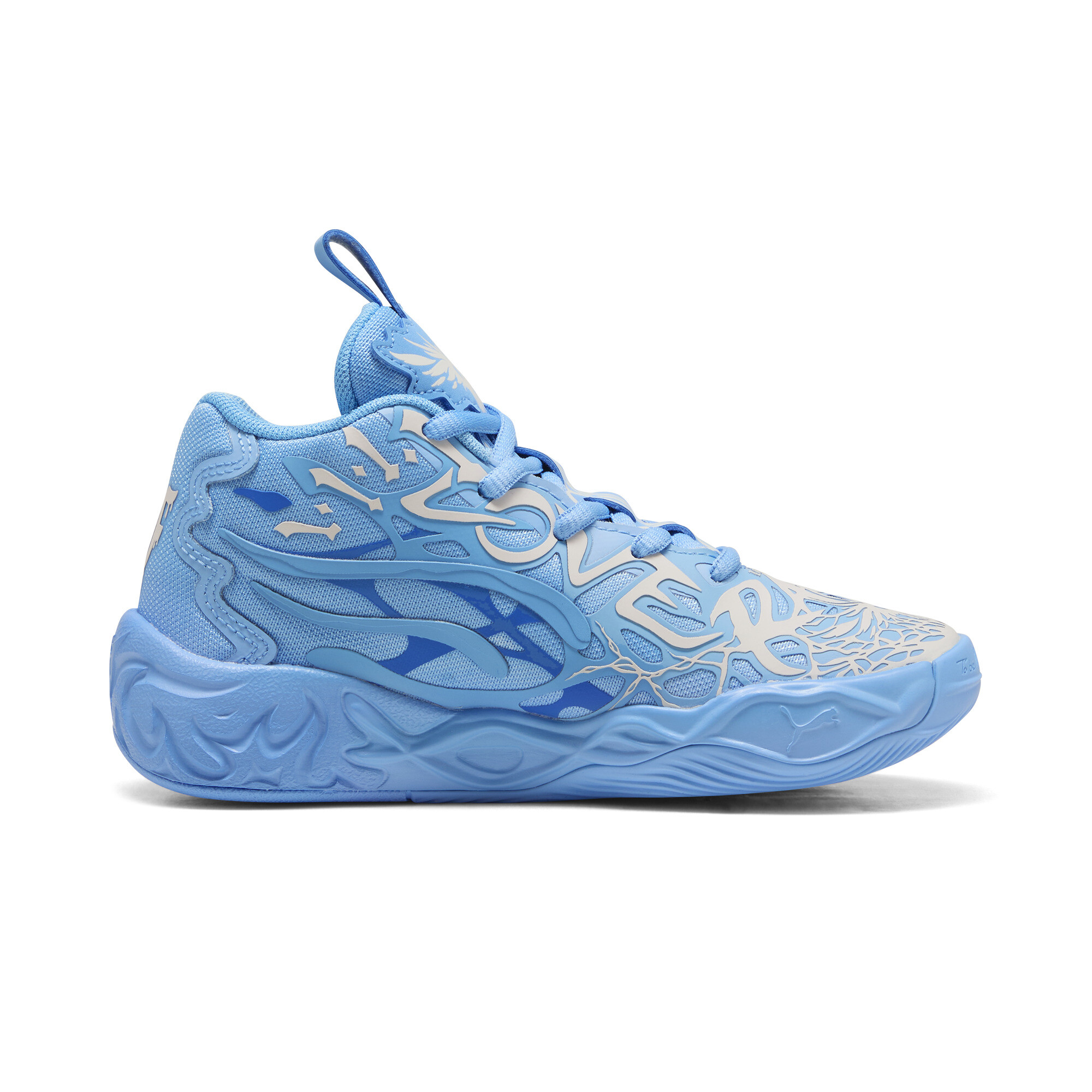 Puma MB.04 La Francé Basketball Shoes Kids, Blue, Size 30, Shoes