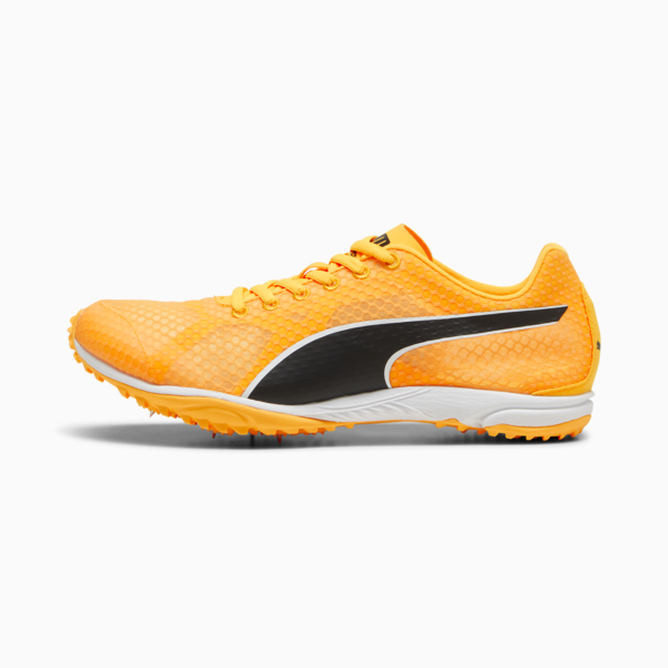 evoSPEED Haraka 8 Unisex Spikes Unisex, Sun Stream-PUMA Black-PUMA White, large-ZAF