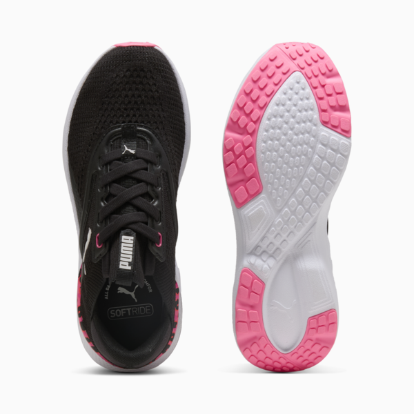 SOFTRIDE Mayve Hybrid Skins Running Shoes Women, PUMA Black-Sun Struck, large-ZAF