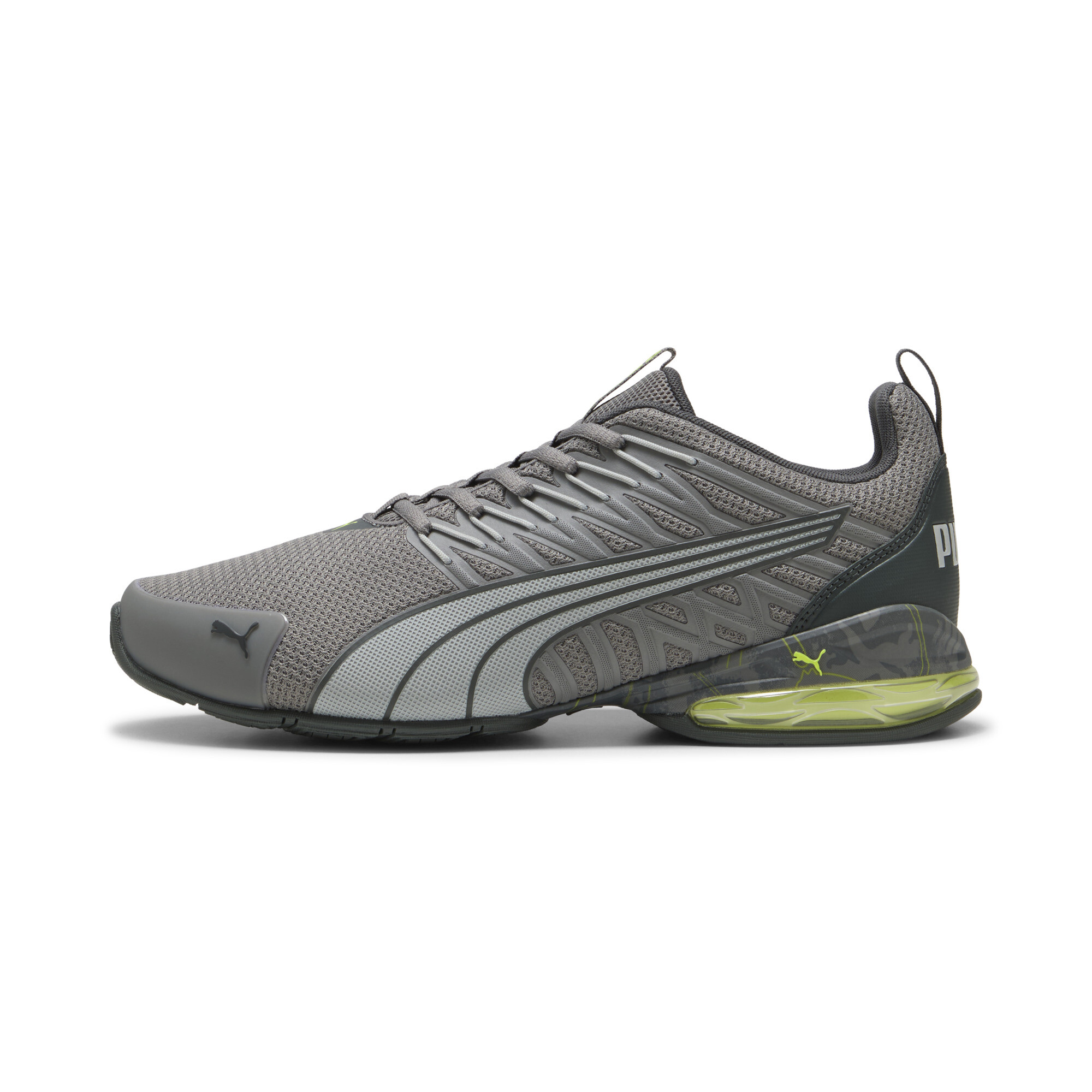 Puma Voltaic Evo Hit The Wall Men's Running Shoes In Gray