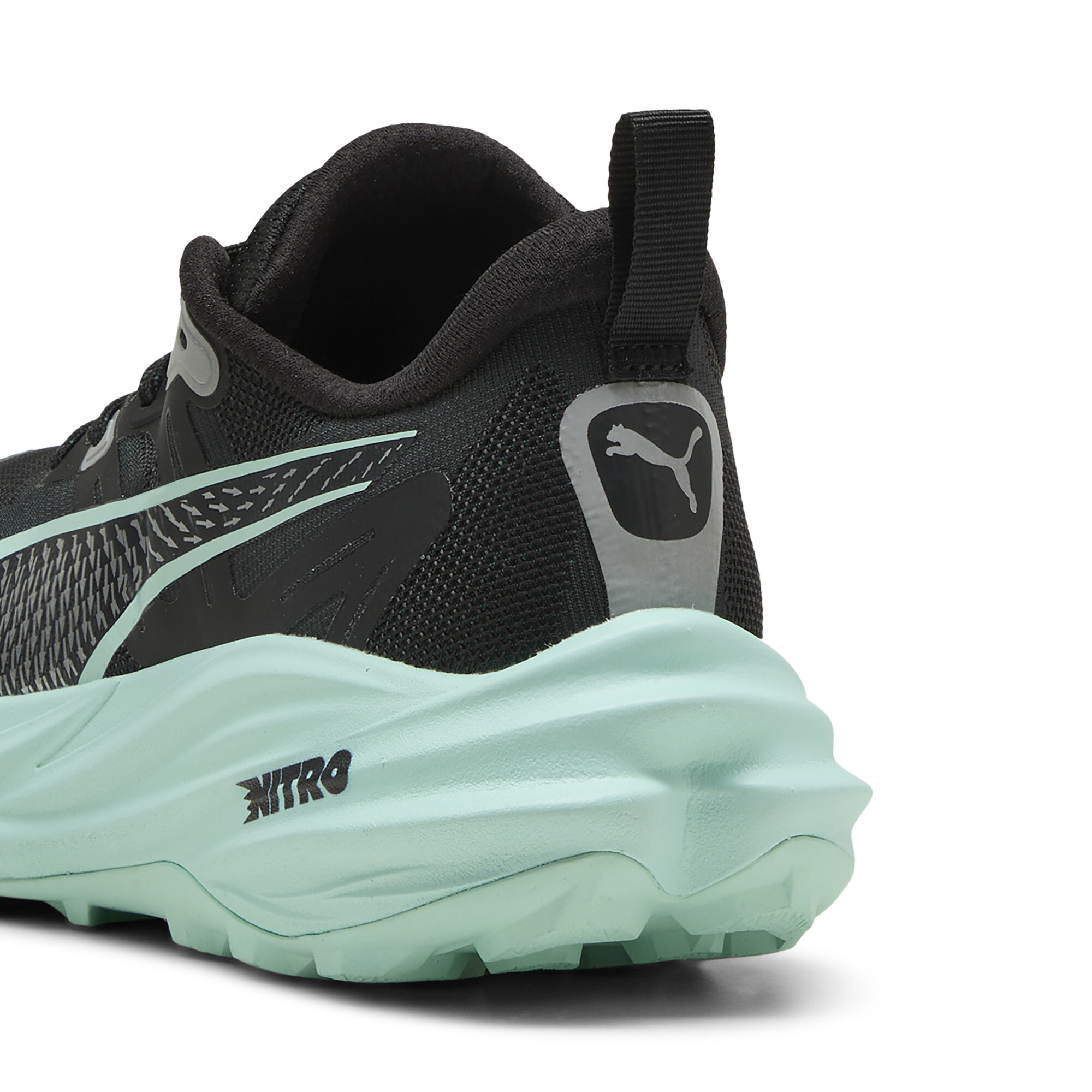 PUMA Voyage NITROâ¢ 4 hardloopschoenen voor Heren, Groen, Maat 40 thumbnail 5