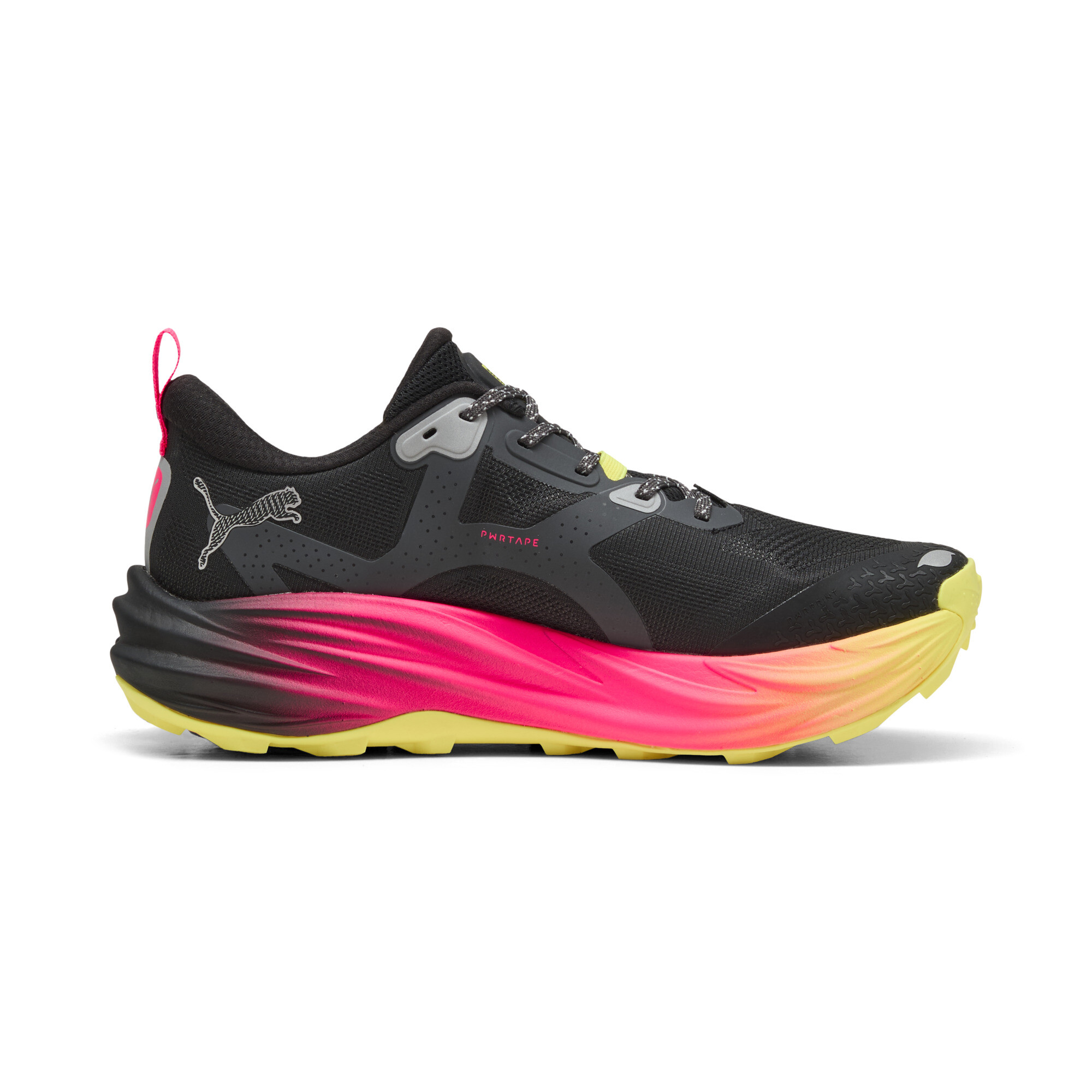 PUMA Voyage NITROâ¢ 4 hardloopschoenen voor Heren, Roze/Zwart, Maat 44 thumbnail 3