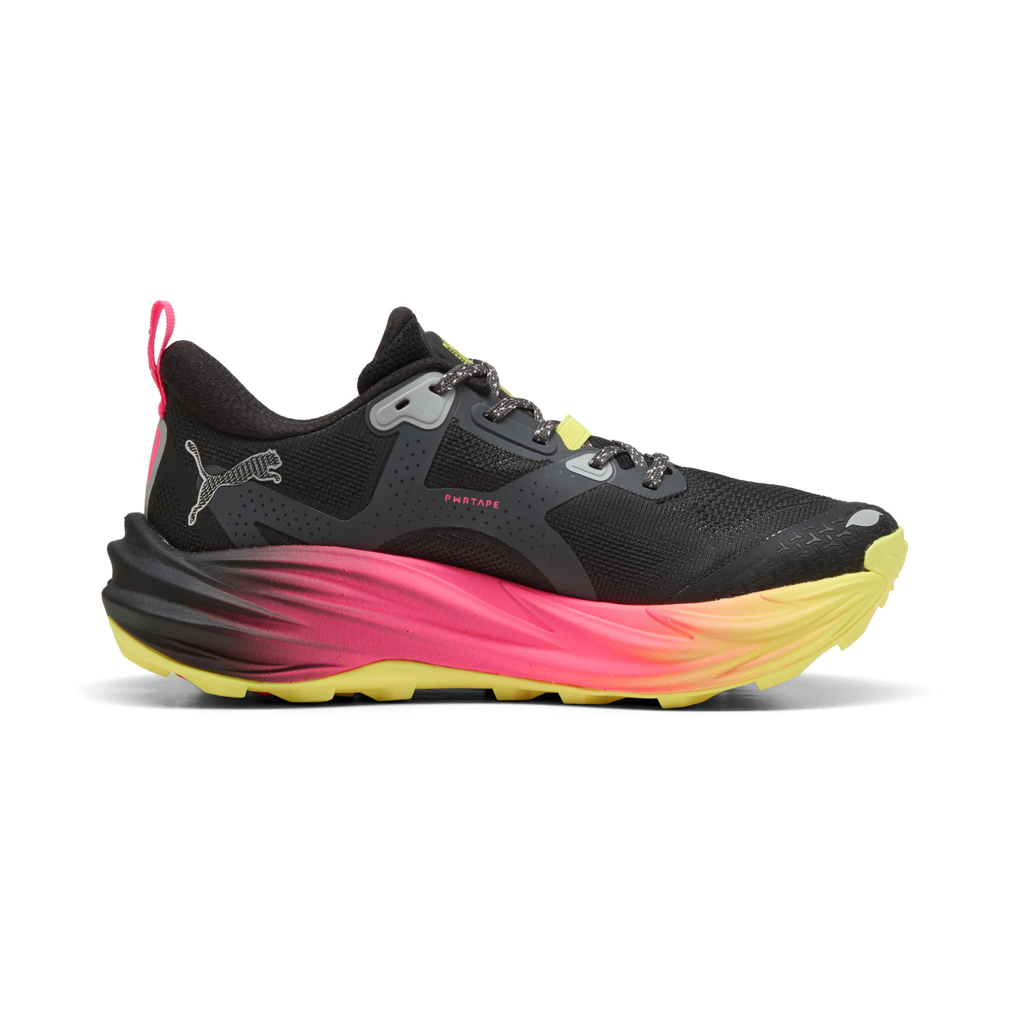 PUMA Voyage NITROâ¢ 4 hardloopschoenen voor Dames, Roze/Zwart, Maat 36 thumbnail 3