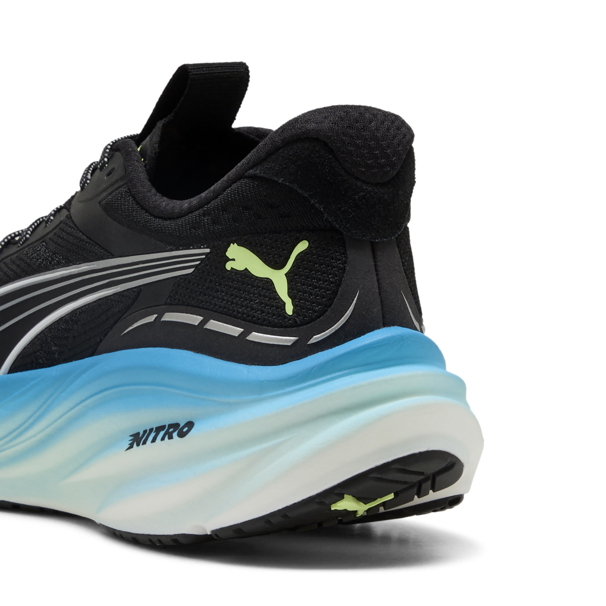 PUMA Magnify NITROâ¢ 3 hardloopschoenen voor Heren, Blauw/Zwart, Maat 41 thumbnail 5