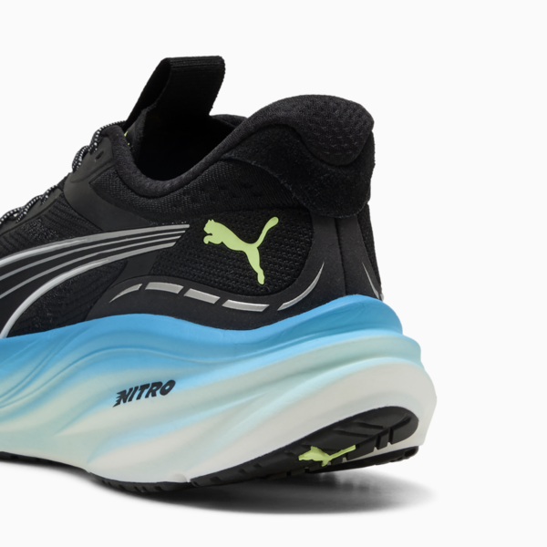 Magnify NITRO™ 3 Running Shoes Men, PUMA Black-Speed Blue, large-ZAF