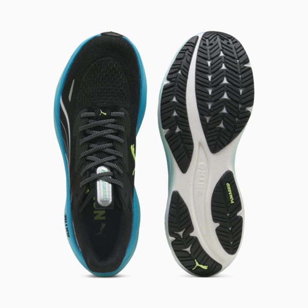 Magnify NITRO™ 3 Running Shoes Men, PUMA Black-Speed Blue, large-ZAF