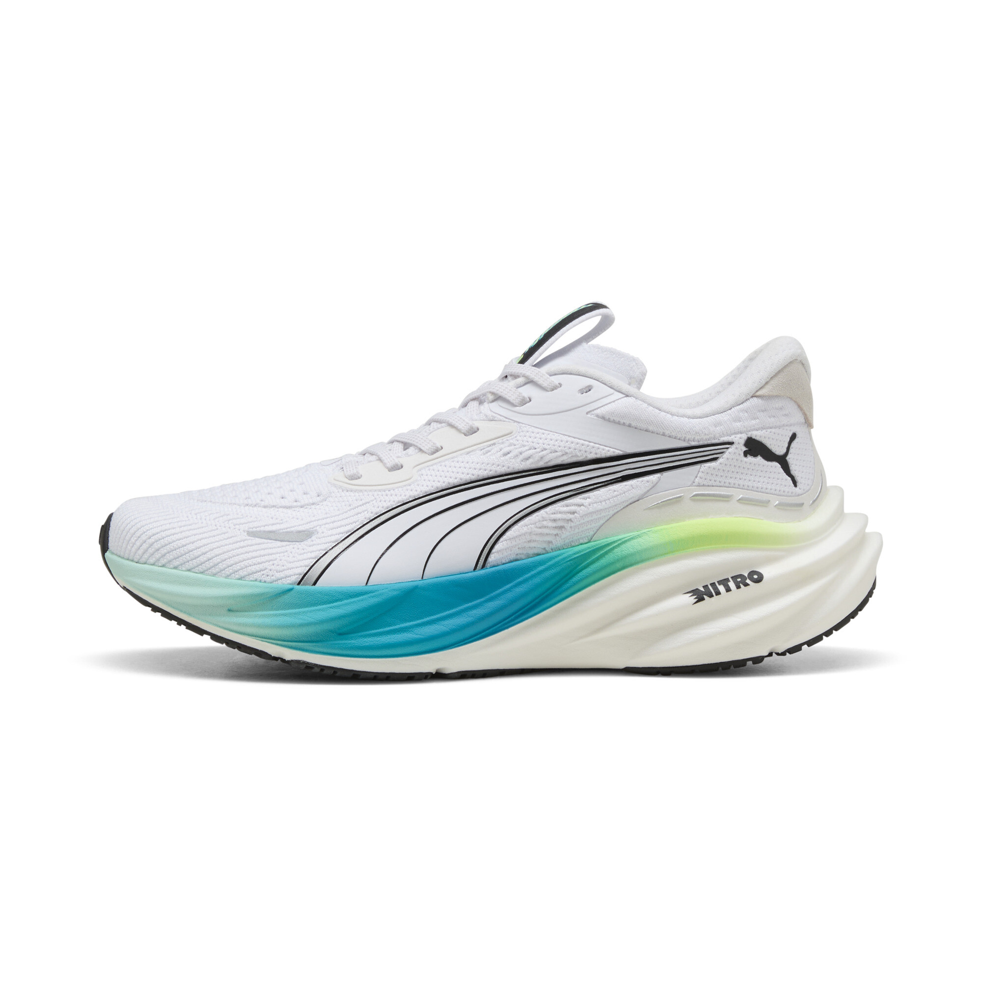 PUMA Magnify NITROâ¢ 3 hardloopschoenen voor Dames, Wit, Maat 38,5 thumbnail 5