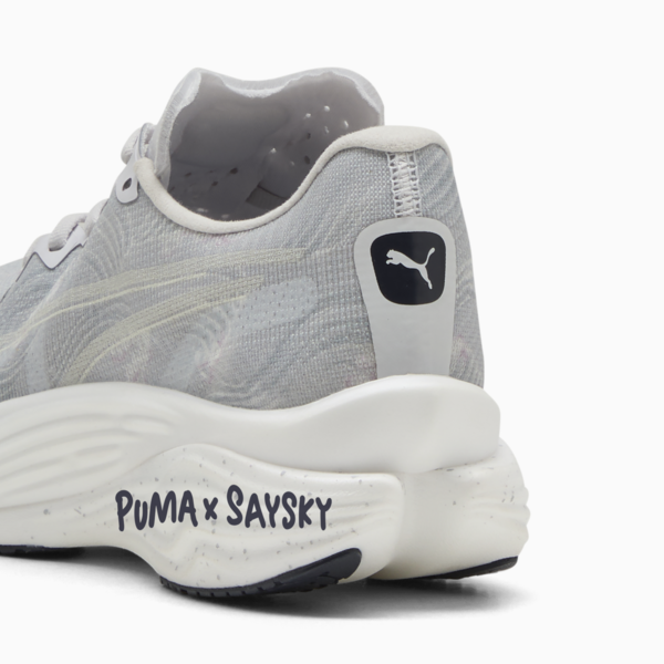 PUMA x SAYSKY Deviate NITRO™ Elite 3 Running Shoes Women, Cool Light Gray-New Navy, large-MEX