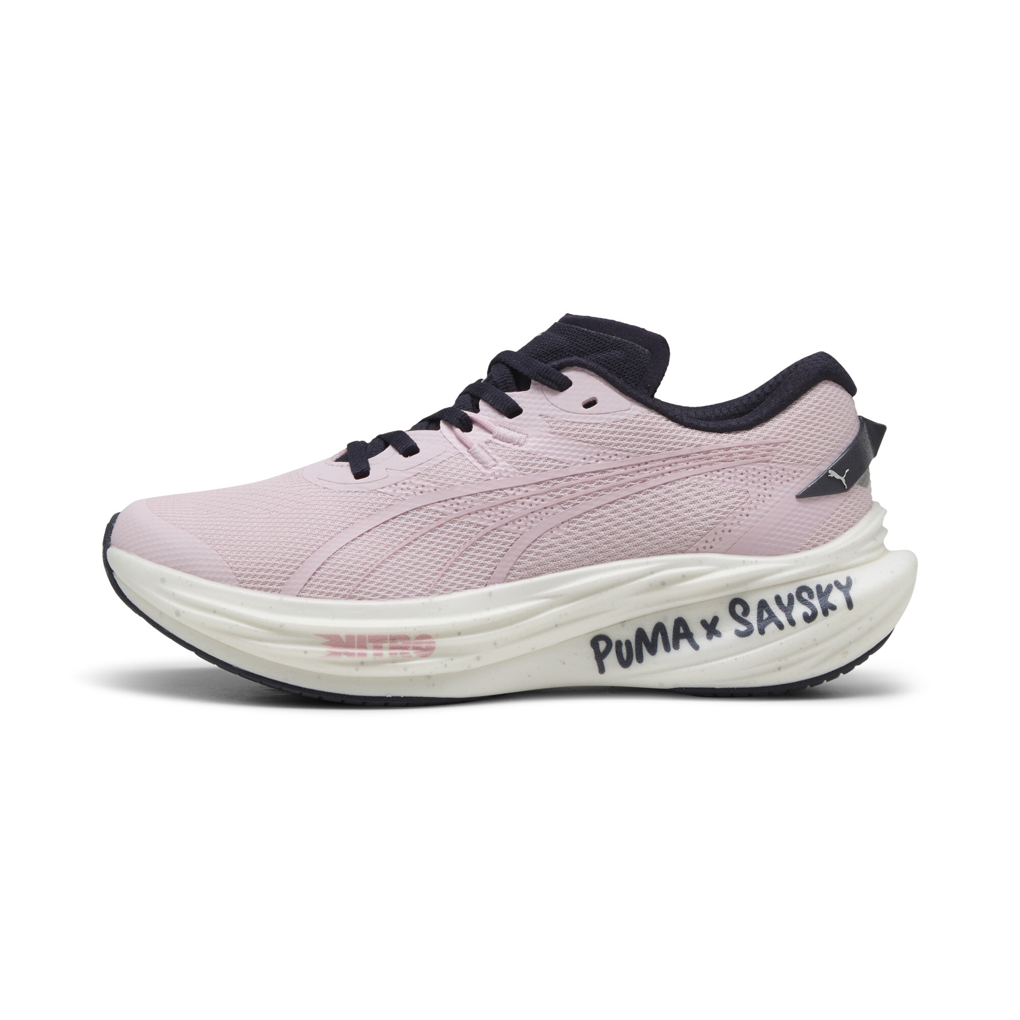 PUMA x SAYSKY Deviate NITROâ¢ 3 Men's Running Shoes in Pink - 311058_01