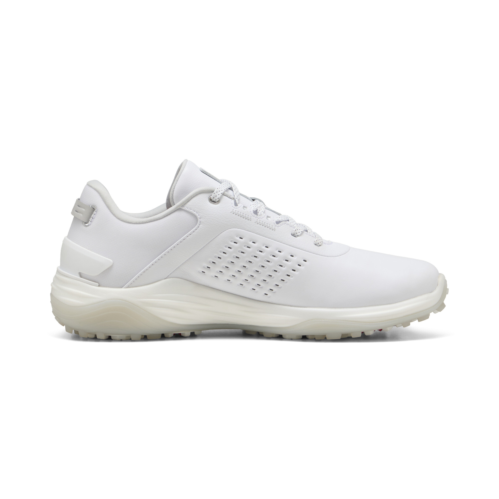 PUMA Shadowcat NITROâ¢ leren golfschoenen voor Heren, Grijs/Wit, Maat 44 thumbnail 3