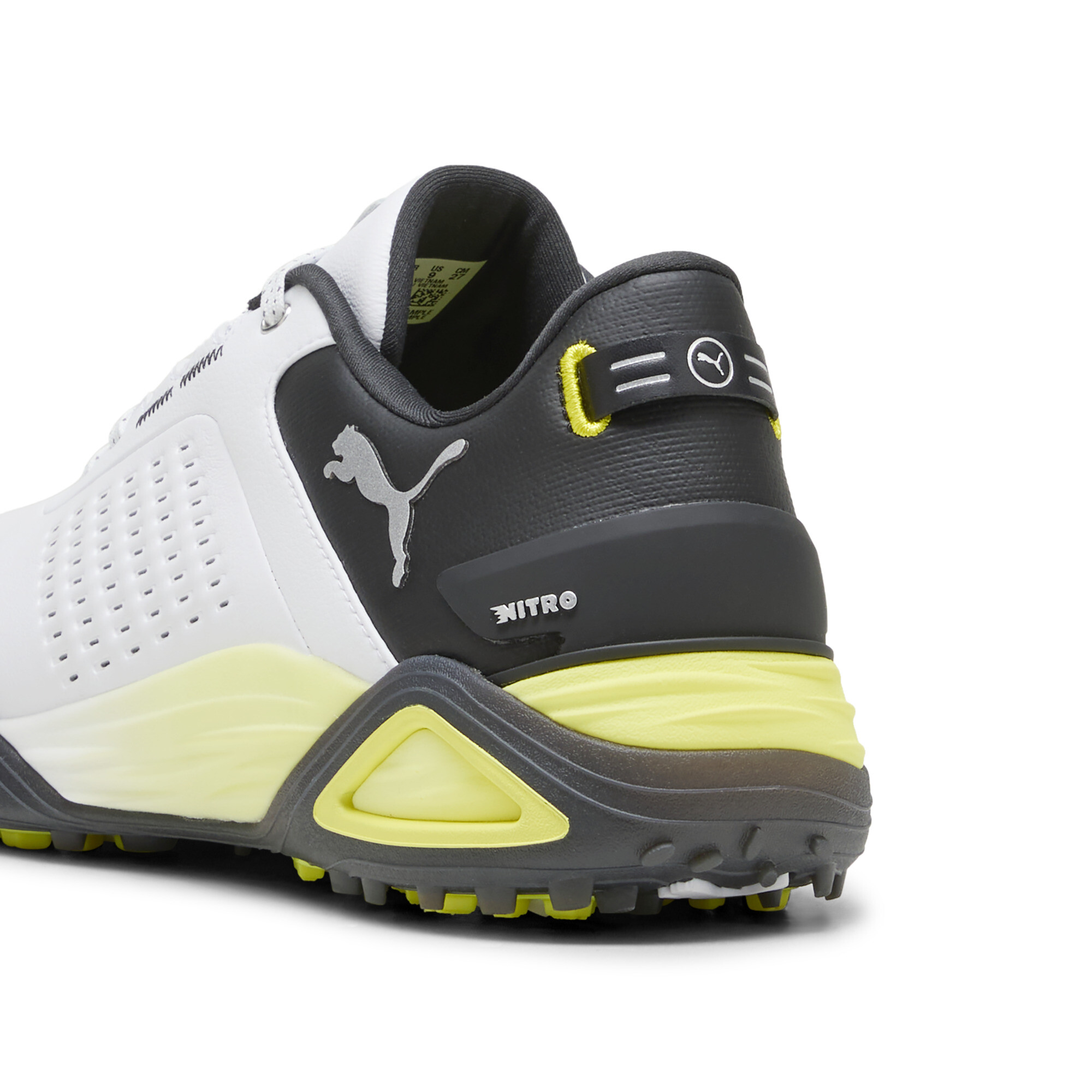 PUMA Shadowcat NITROâ¢ leren golfschoenen voor Heren, Zwart/Wit, Maat 43 thumbnail 5