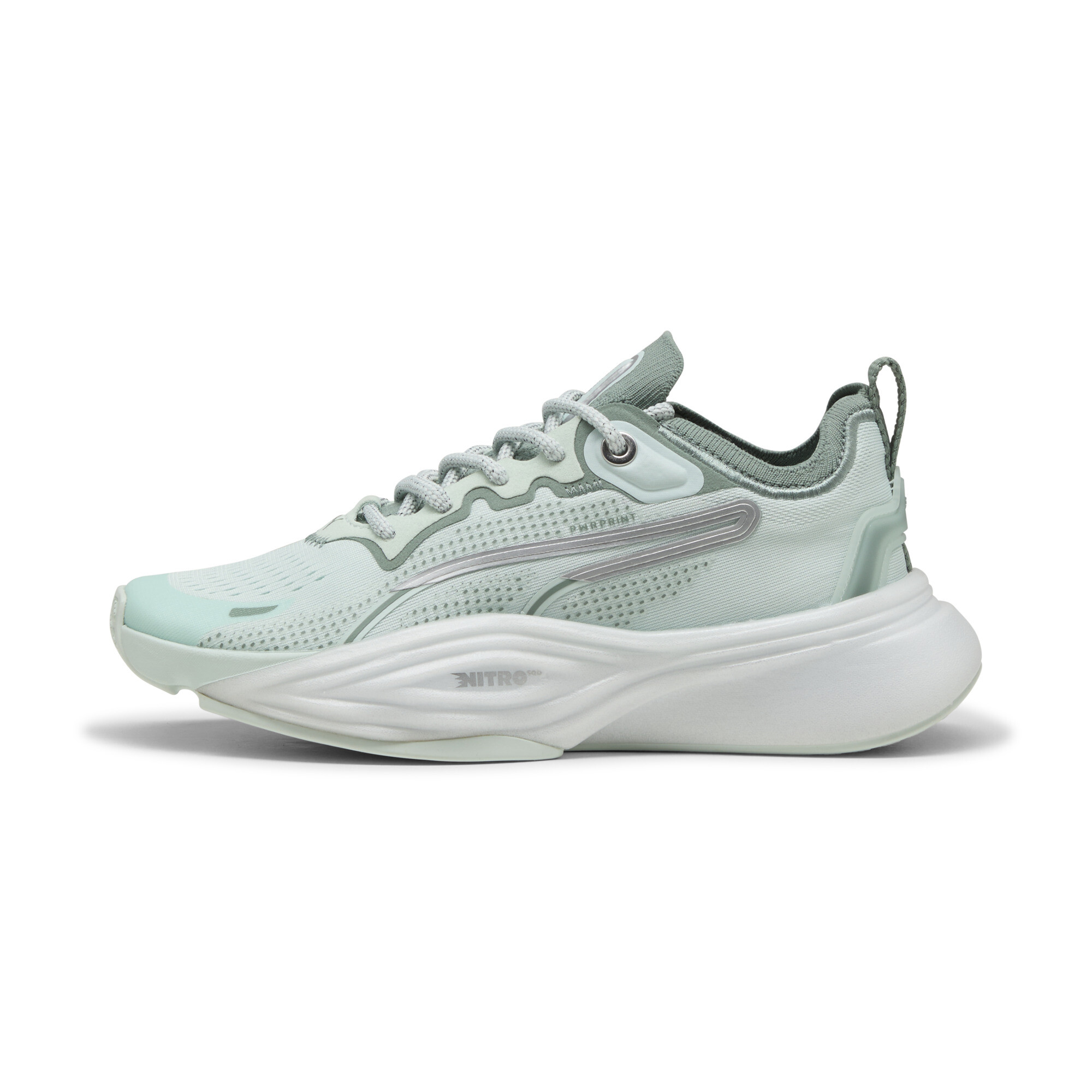 Puma PWR NITRO™ SQD 2 Lace Pack Trainingsschuhe Damen | Peaceful Blue/Green Moon | Größe: 36