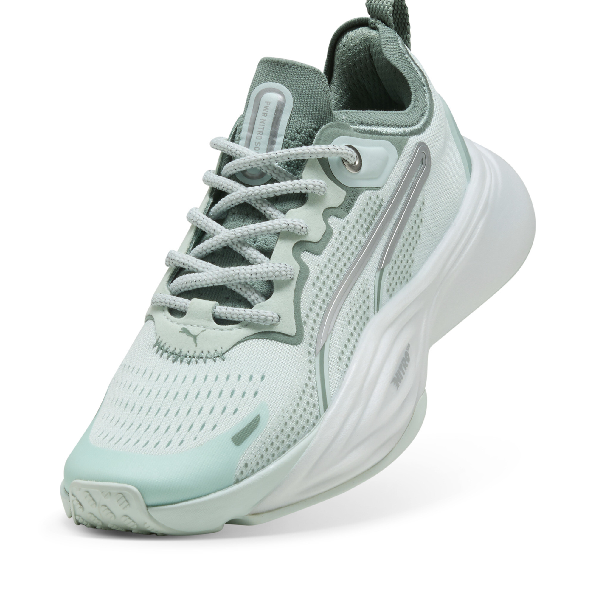 PWR NITRO™ SQD 2 Lace Pack trainingsschoenen voor Dames, Blauw/Groen, Maat 40,5 | PUMA