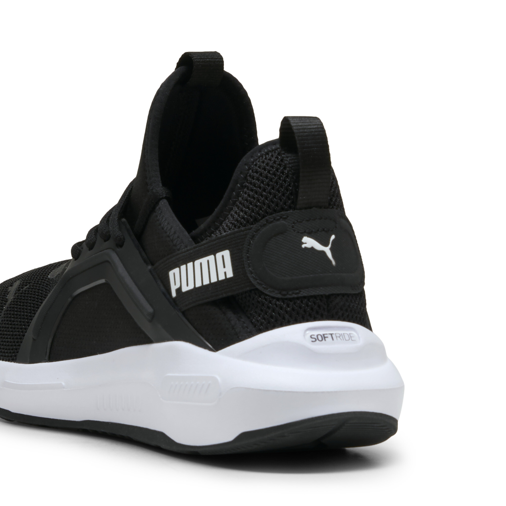 PUMA Softride Enzo 5 hardloopschoenen, Zwart/Wit, Maat 41 thumbnail 5