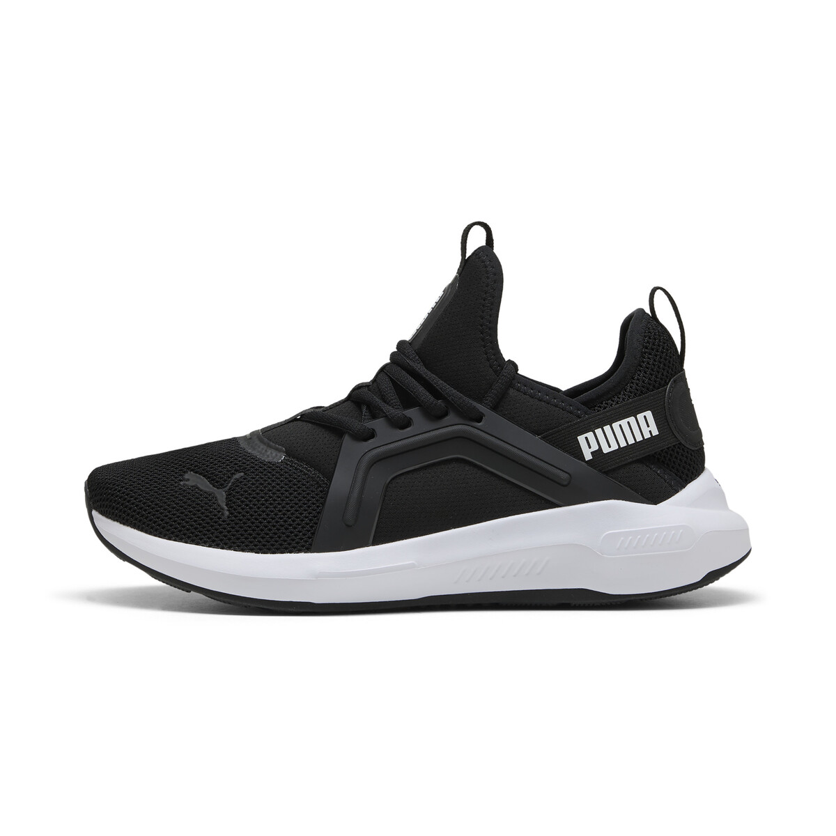 SOFTRIDE Enzo 5 Running Shoes in Black/White by PUMA, UK 9