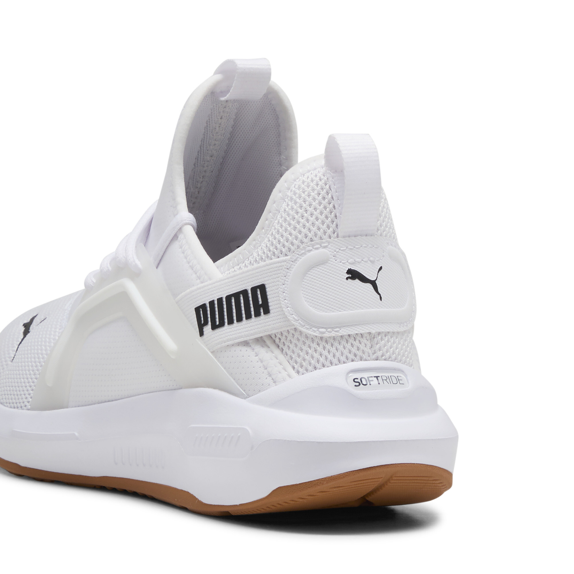 PUMA Softride Enzo 5 hardloopschoenen, Zwart/Wit, Maat 36 thumbnail 5