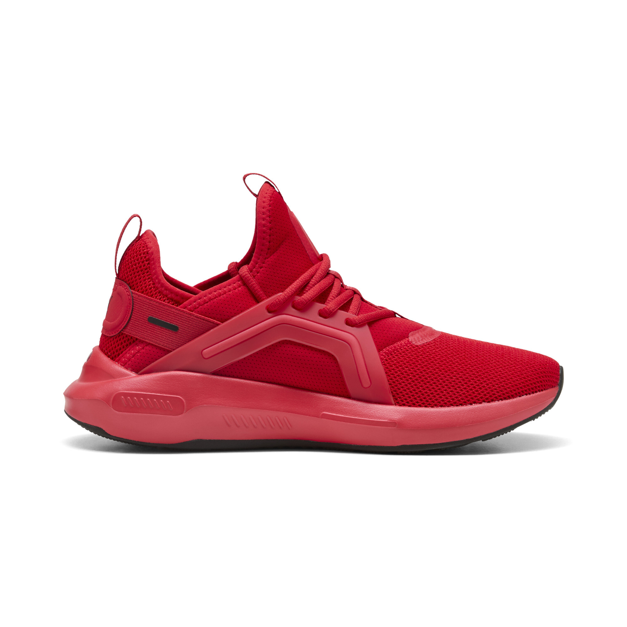 PUMA Softride Enzo 5 hardloopschoenen, Zwart/Rood, Maat 38,5 thumbnail 3