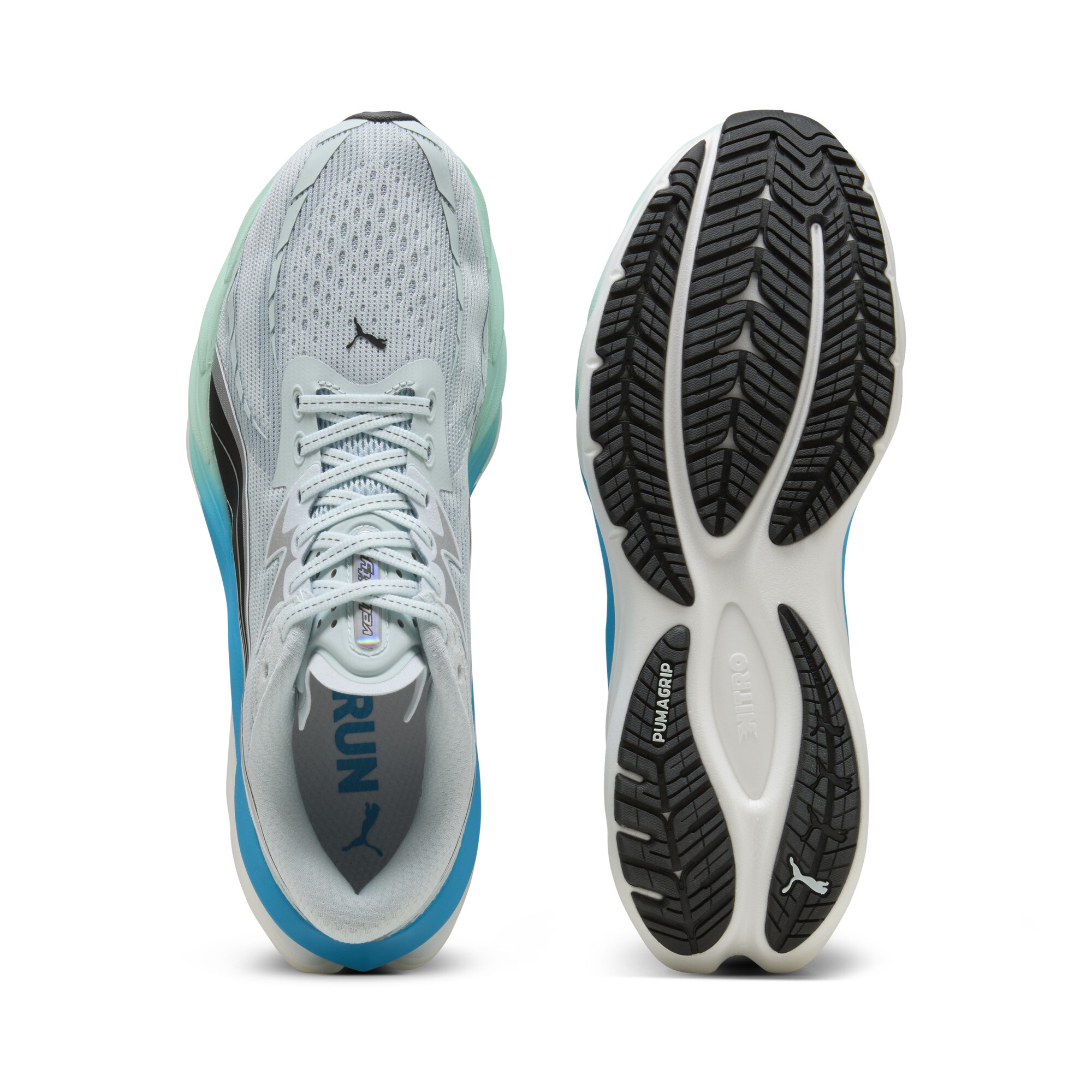 PUMA Velocity NITROâ¢ 4 hardloopschoenen voor Heren, Blauw, Maat 48,5 thumbnail 5