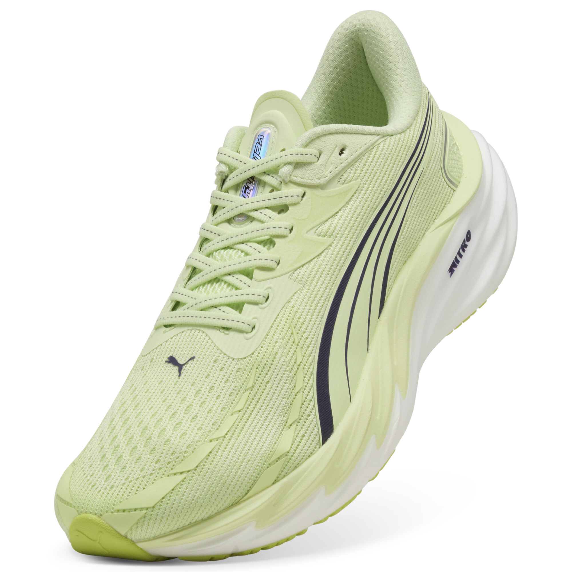 PUMA Velocity NITROâ¢ 4 hardloopschoenen voor Heren, Groen, Maat 43 thumbnail 2