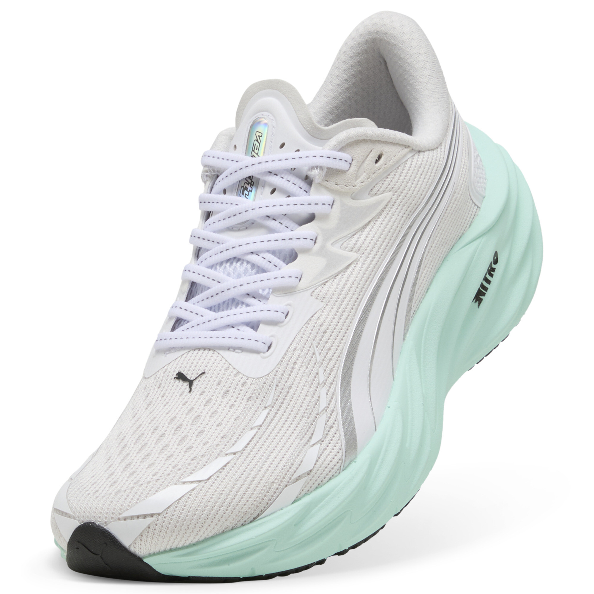 PUMA Velocity NITROâ¢ 4 hardloopschoenen voor Dames, Wit, Maat 38 thumbnail 2