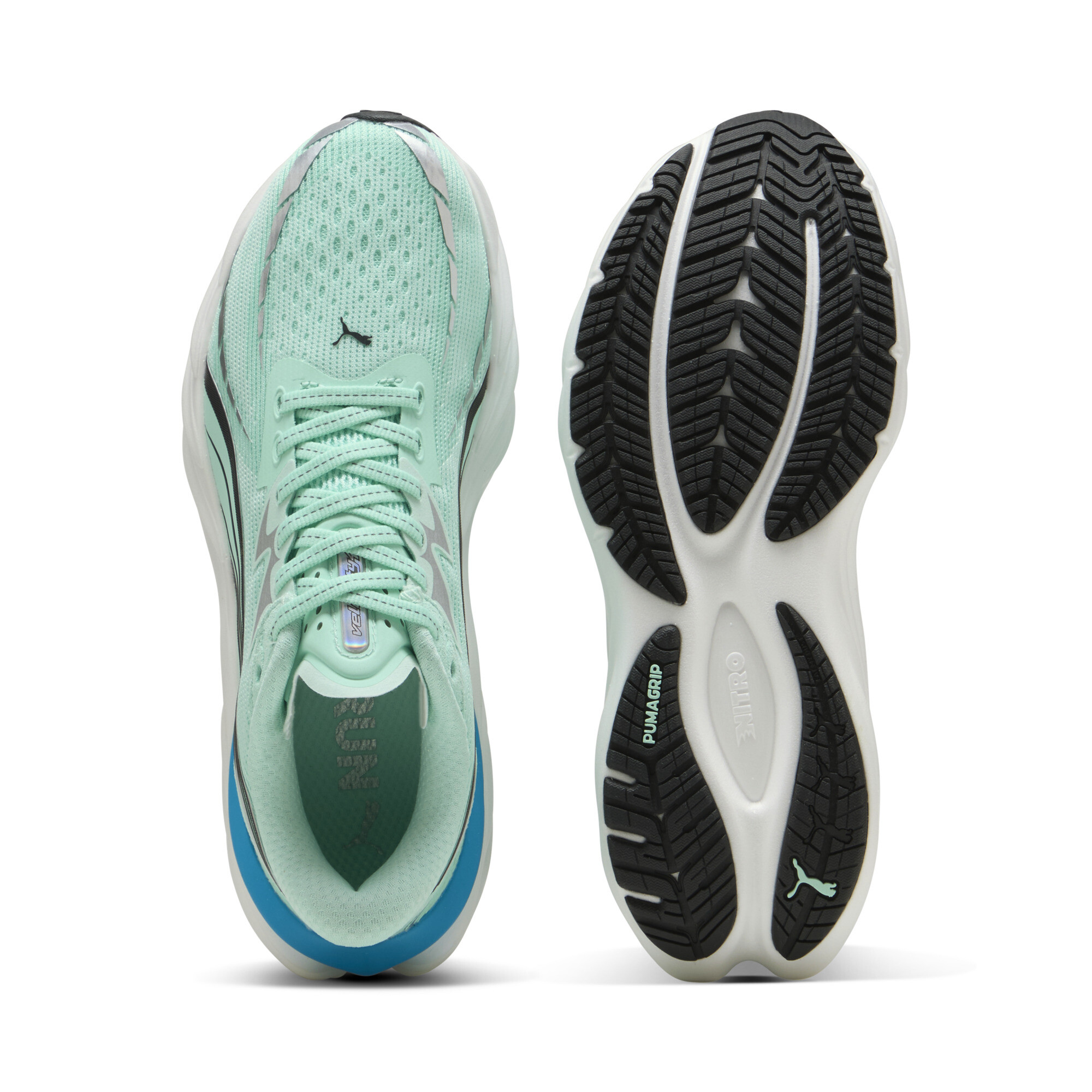 PUMA Velocity NITROâ¢ 4 hardloopschoenen voor Dames, Blauw, Maat 42,5 thumbnail 4