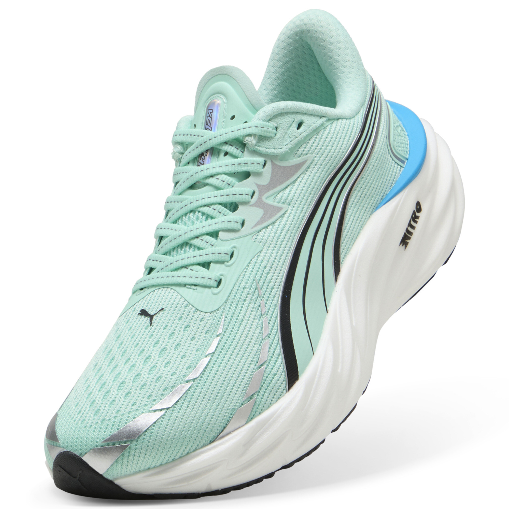 PUMA Velocity NITROâ¢ 4 hardloopschoenen voor Dames, Blauw, Maat 42,5 thumbnail 2