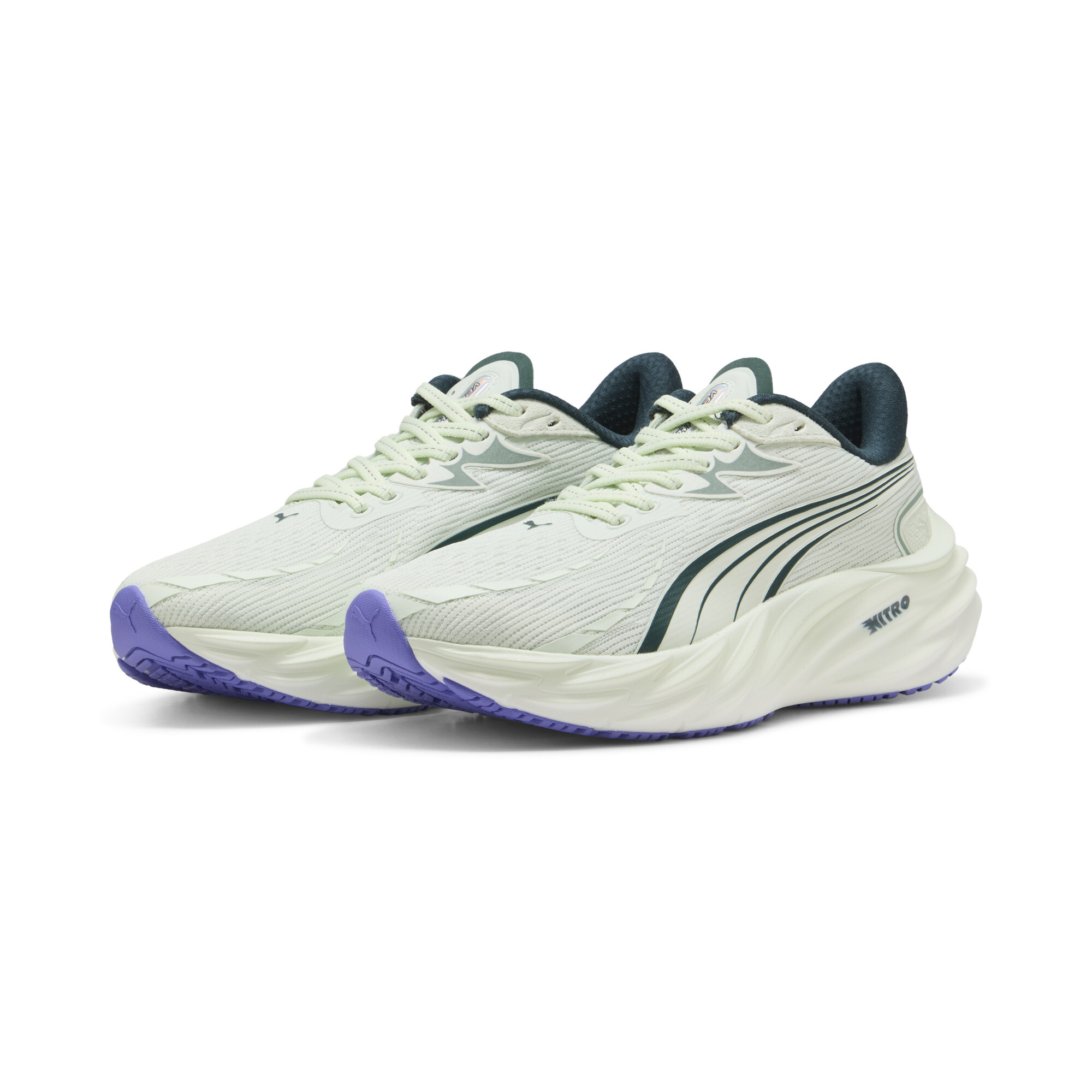 PUMA Velocity NITROâ¢ 4 hardloopschoenen voor Dames, Groen, Maat 35,5 thumbnail 6