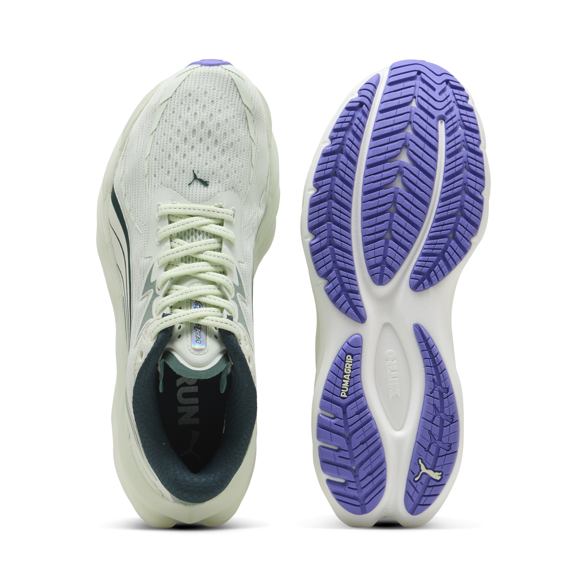 PUMA Velocity NITROâ¢ 4 hardloopschoenen voor Dames, Groen, Maat 35,5 thumbnail 4