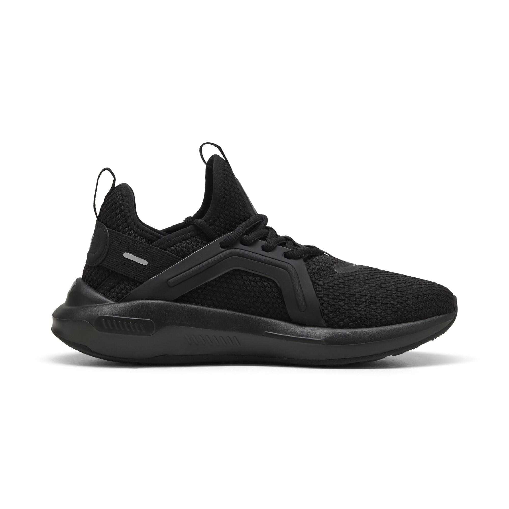 PUMA Softride Enzo 5 hardloopschoenen voor Dames, Zwart/Zilver, Maat 38,5 thumbnail 3