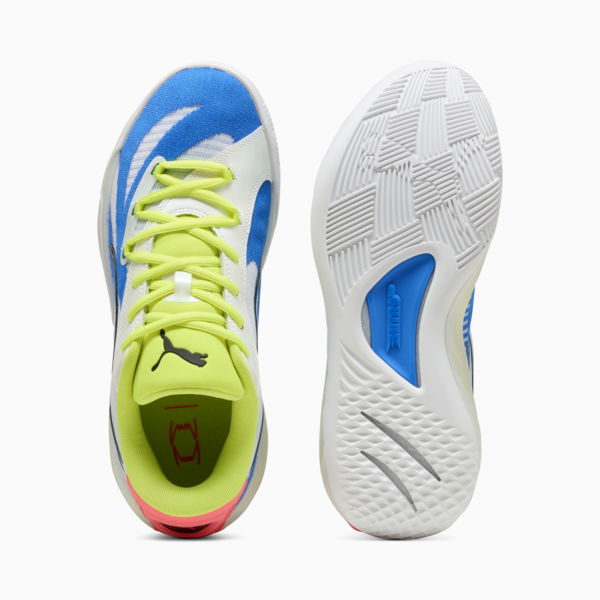 Tenis de basquetbol All-Pro NITRO 2 Crowd Craze, PUMA White-Yellow Alert-Pink Alert, large-MEX