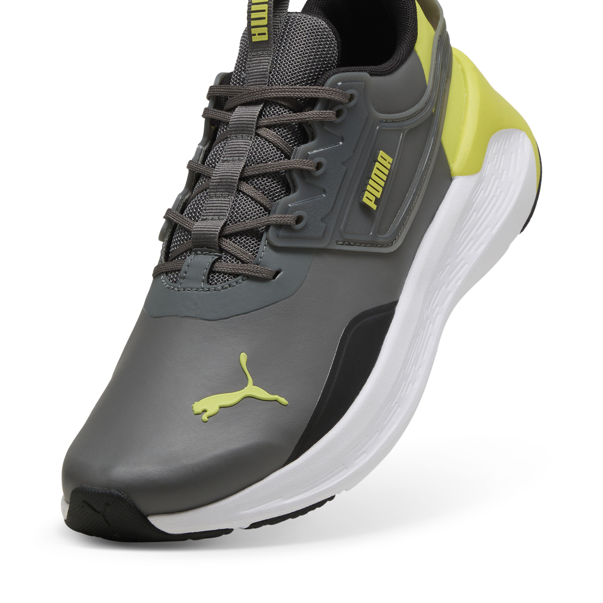 Softride Symmetry SL hardloopschoenen, Groen/Grijs, Maat 40 | PUMA