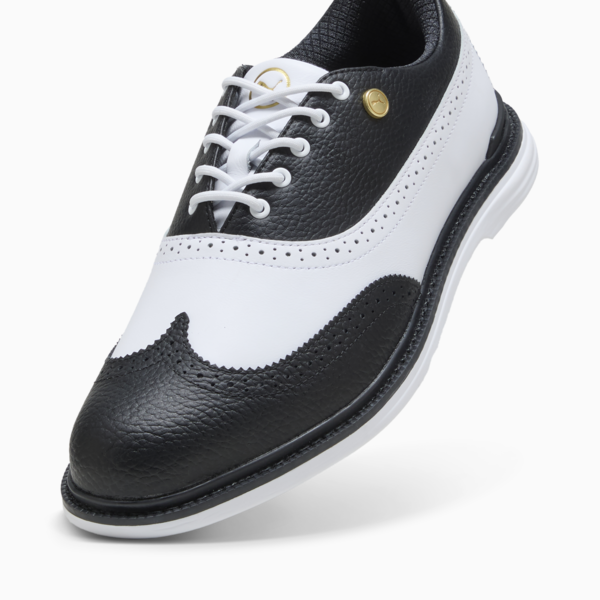 PUMA Royale Wingtip Golf Shoes Men, PUMA Black-PUMA White-Glacial Gray, large-ZAF