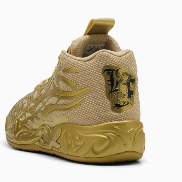 Zapatillas de básquet MB.04 Golden Child, PUMA Gold-Matte Puma Gold-PUMA Black, large-ARG