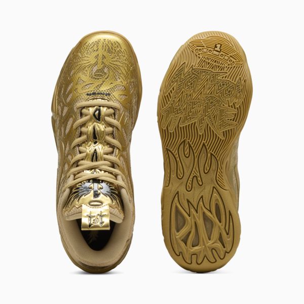 MB.04 Golden Child Basketball Shoes Unisex, PUMA Gold-Matte Puma Gold-PUMA Black, large-ZAF